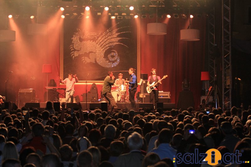 Hubert von Goisern in Gmunden