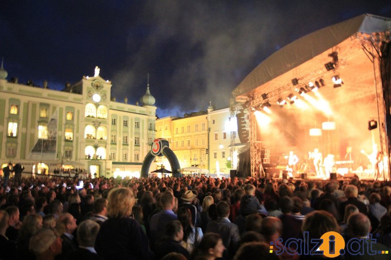 Hubert von Goisern in Gmunden