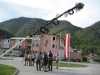 20 Meter Maibaum beim Seniorenheim