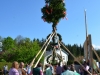 Maibaumaufstellen im Salzkammergut