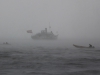 Unwetter auf den Salzkammergut-Seen