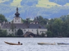 Unwetter auf den Salzkammergut-Seen