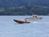 Unwetter auf den Salzkammergut-Seen