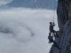 Spektakuläre Übung im berüchtigten Seewand-Klettersteig