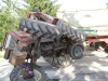 Spektakulärer Einsatz - Traktor beim Bergabfahren umgestürzt