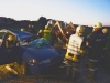 Traktorunfall mit 4 Verletzten bei Monatsübung in Pühret
