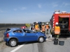 Überschlag auf Westautobahn