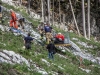 über 200 Einsatzkräfte übten den Ernstfall - Große Waldbrandübung am Rettenkogel