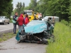 Unfall auf der B144 fordert Verletzte in Roitham