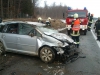 Unfall auf Westautobahn - Verkehrsschild durchschlagen