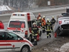 Unfall auf Westautobahn - Verkehrsschild durchschlagen