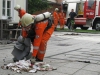 Vandalenakt: Sonnensegel abgefackelt - Polizist verhinderte Schlimmeres