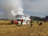 Vöcklabruck: Mähdrescherbrand im Stadtteil Kirchholz