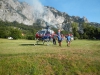 Waldbrand in Steinbach am Attersee