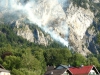 Waldbrand in Steinbach am Attersee