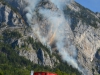 Waldbrand in Steinbach am Attersee