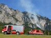 Waldbrand in Steinbach am Attersee