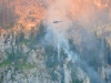 Waldbrand Höllengebirge, Steinbach am Attersee