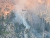 Waldbrand Höllengebirge, Steinbach am Attersee