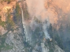 Waldbrand Höllengebirge, Steinbach am Attersee