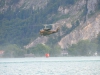 Waldbrand Höllengebirge, Steinbach am Attersee