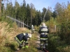 Waldbrandübung am Hacklberg
