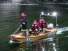 Wasserwehrübung auf der Traun für den Ernstfall durchgeführt