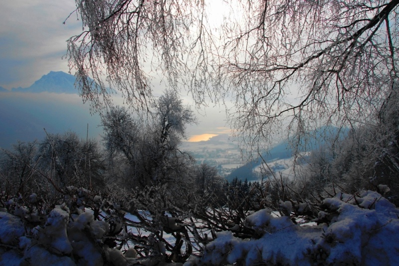 Impressionen: klare Luft und russische Winterkälte im Salzkammergut