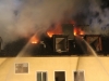 Wohnhaus in Vollbrand