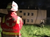 Wohnhaus in Vollbrand