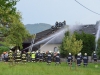 Wohnhausbrand in Aurach am Hongar