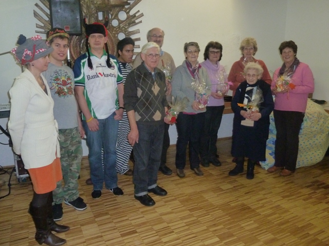 Buntes Faschingsfest für Menschen mit Beeinträchtigung in Ebensee