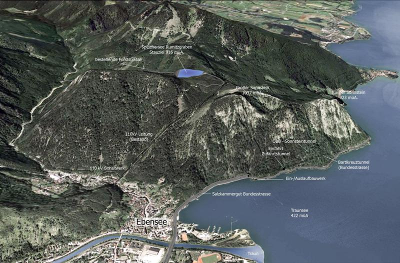 150-MW-Pumpspeicherkraftwerk in Ebensee soll 2017 in Betrieb gehen