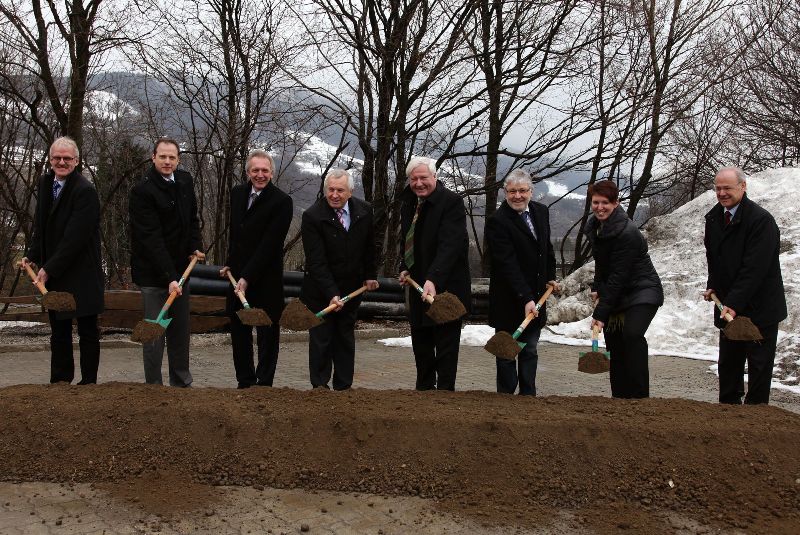 Baubeginn für den Kreisverkehr an der A1 Anschlussstelle Mondsee | Foto: Sieberer/LandOÖ