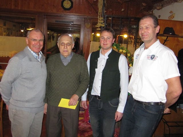 Obertrauns Altkapellmeister Otto Zahler ein 80er