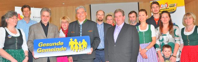 Altmünster ist nun auch offiziell „Gesunde Gemeinde“