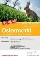 Sozialeinrichtungen des Salzkammerguts und LKH Bad Ischl laden zum 1. Ostermarkt