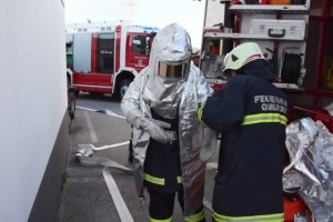 Feuerwehr übt Ernstfall