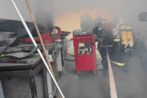 Feuerwehr übt Ernstfall