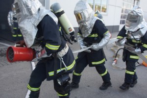 Feuerwehr übt Ernstfall