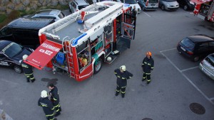 Feuerwehr übt Ernstfall