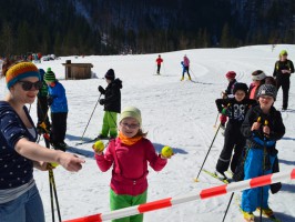 Tourismusschüler organisieren Langlauf-Event in der Rettenbachalm