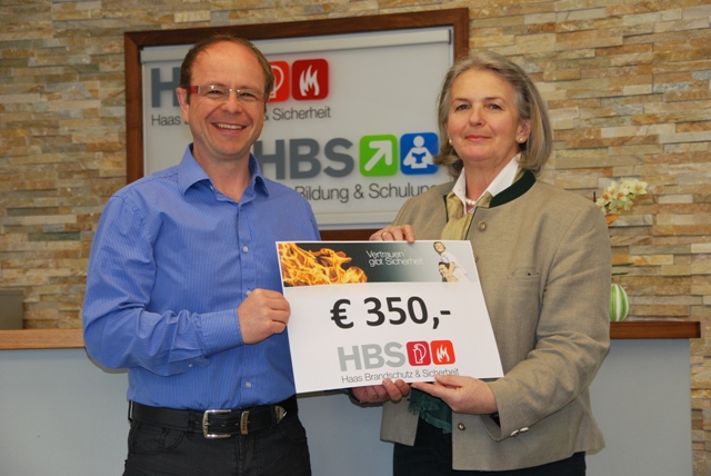 HBS Brandschutz zeigt Herz für Lebenshilfe