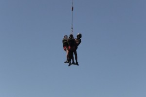 Gmunden: zwei Alpinisten mit Hubschrauber geborgen