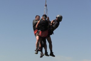 Gmunden: zwei Alpinisten mit Hubschrauber geborgen