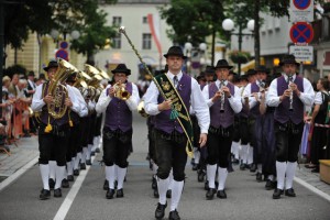 Marktmusikverein Altmünster am 1. Mai aktiv