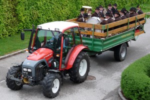 Marktmusikverein Altmünster am 1. Mai aktiv