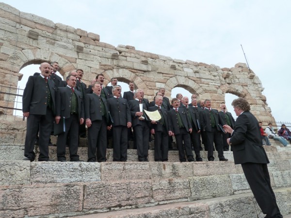 Hausruckchor Ottnang bei internationalen Wertungssingen in Verona