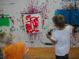 Kreativwerkstatt für Kinder in der Villa Gmundnerbunt