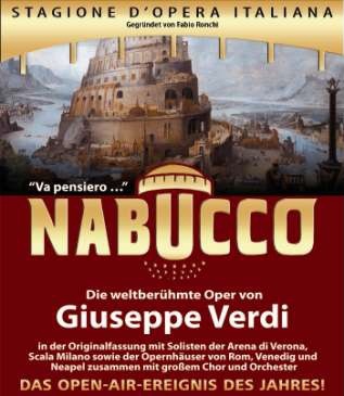 Nabucco – Giuseppe Verdis weltberühmte Oper im Kaiserpark Bad Ischl